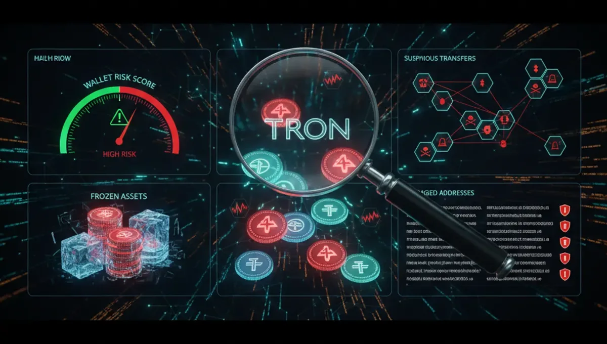 Tron Address Lookup: Check TRX Wallet Risk & AML Status